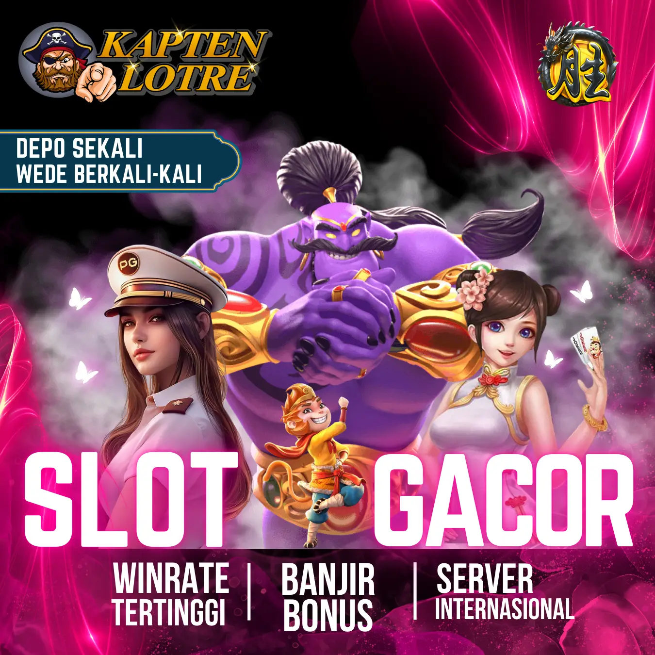 KAPTENLOTRE: Daftar Situs Slot Gacor Resmi dan Link Judi Slot Online Terpercaya Gampang Menang